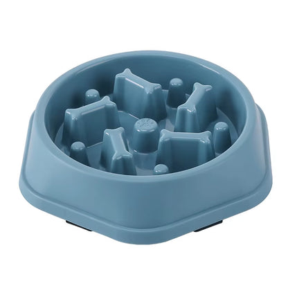 Slow Feeder Dog Bowl Anti-Choking Slow Feeding Bowls for Dogs Anti-Slip Pet Slow Eat Dishes Puzzle Bowls for Small Medium Dogs