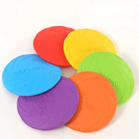 Bite Resistant Flying Disc Toys for Dog Multifunction Pet Puppy Training Toys Outdoor Interactive Game Pet Dogs Products