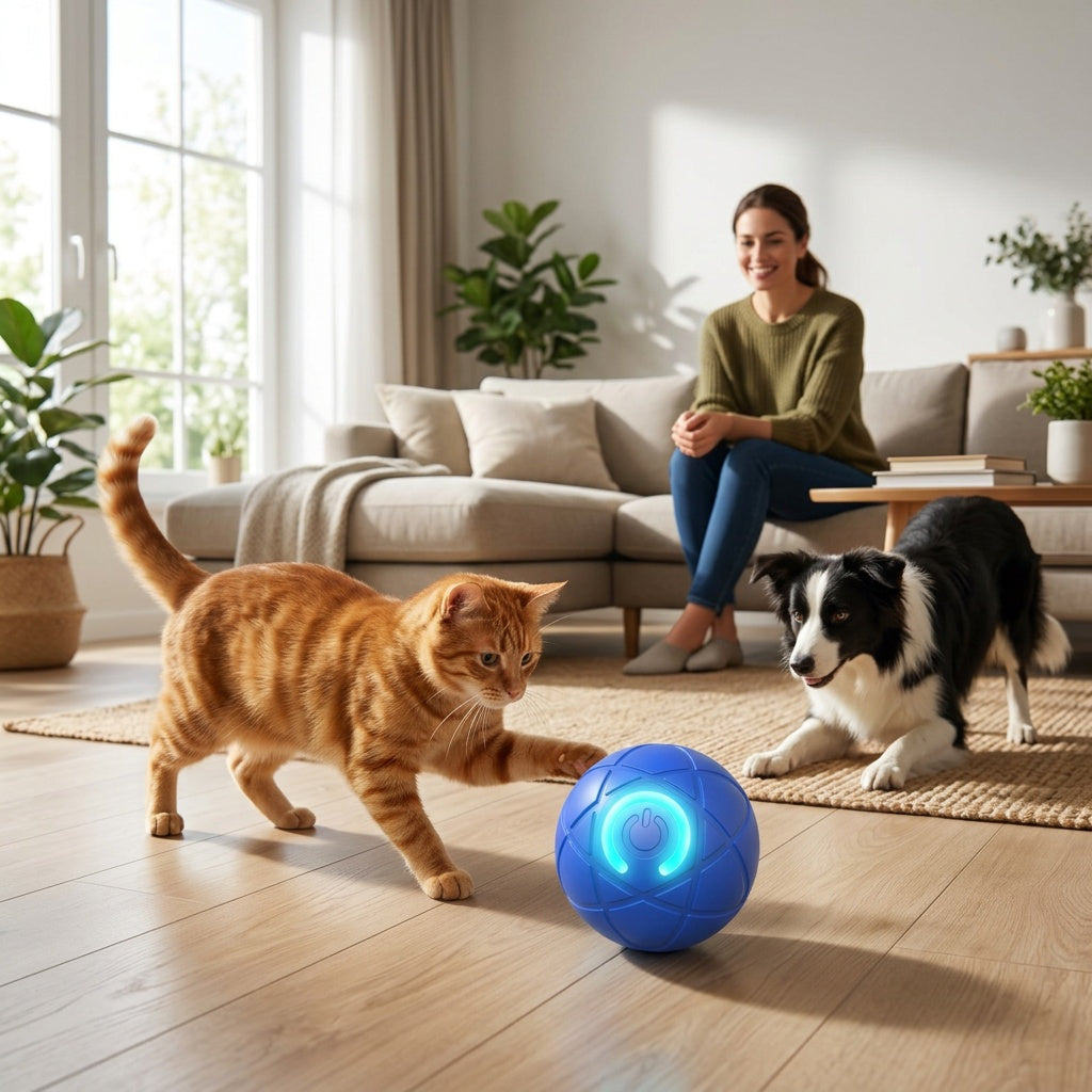 Interactive Rolling Ball Toy