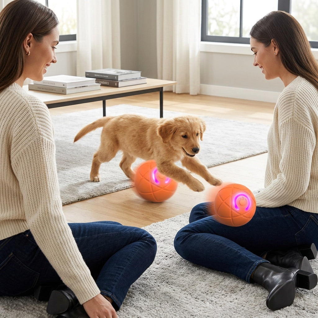 Interactive Rolling Ball Toy
