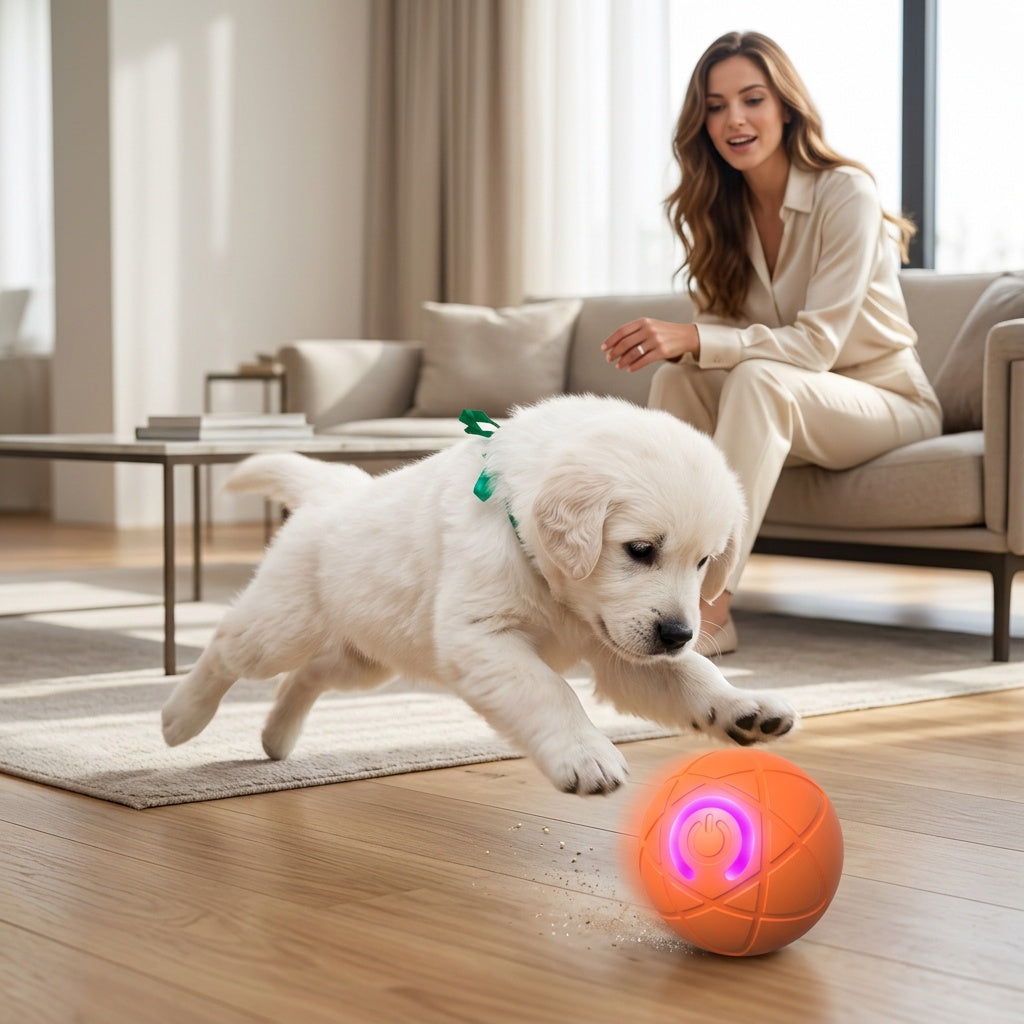 Interactive Rolling Ball Toy